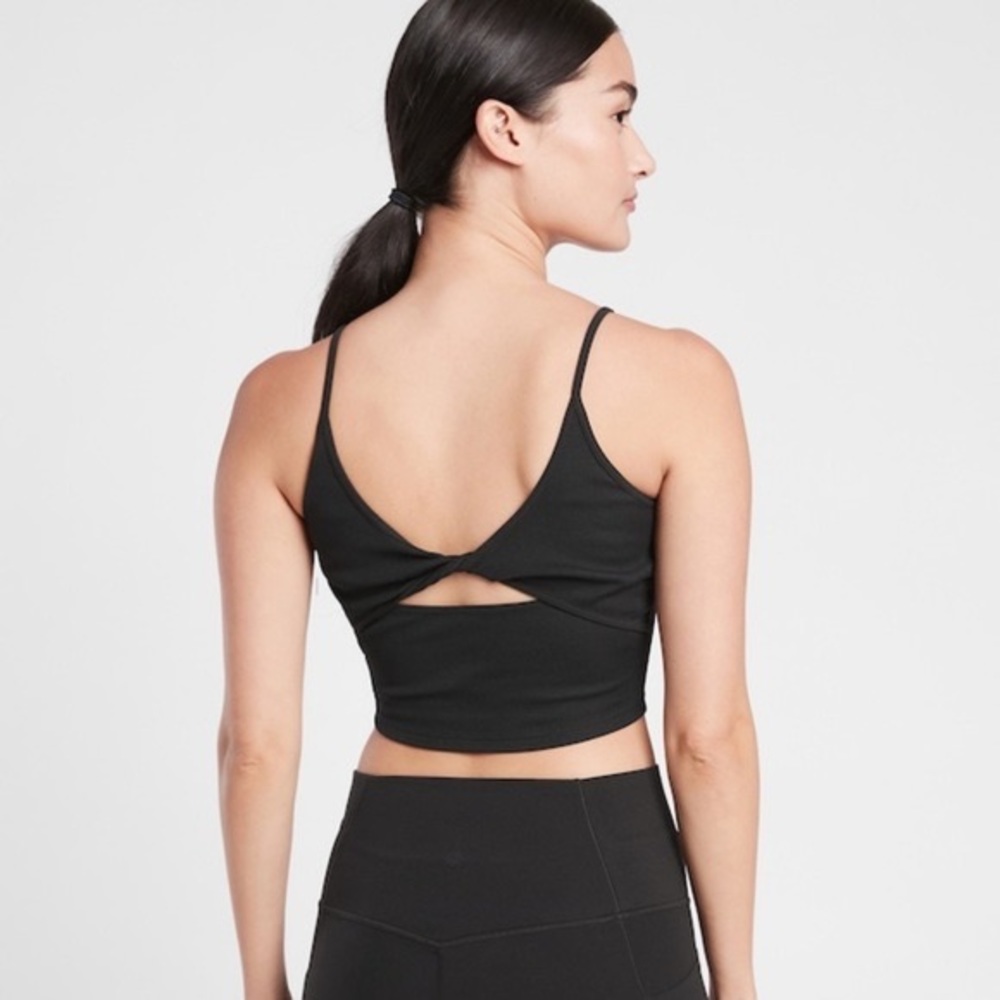 Athleta Karma Twist Back Tank Top